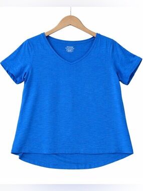 Chico’s Relaxed Blue VNeck Tee